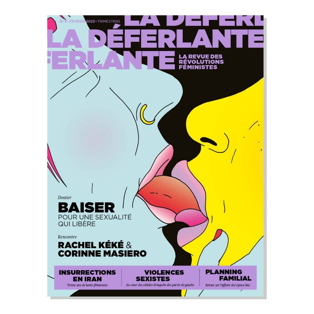 Couverture du numéro 9 - Baiser