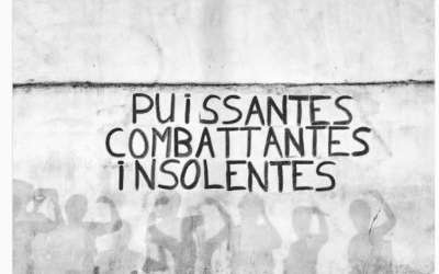 Collages la colère féministe en noir et&nbsp;blanc