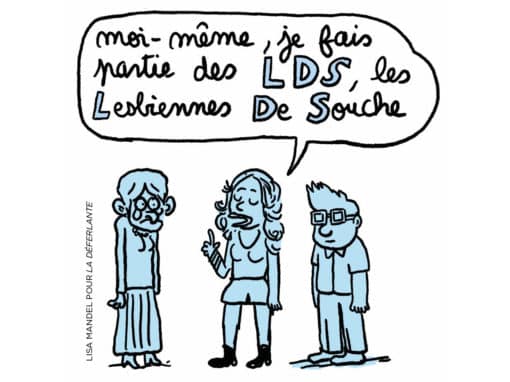 Retrouvez ce nouvel épisode des « folles aventures de Marie-Evangéline : Marie Evangeline et le coming out. » de l'autrice et éditrice de bandes dessinées Lisa Mandel La Déferlante 7