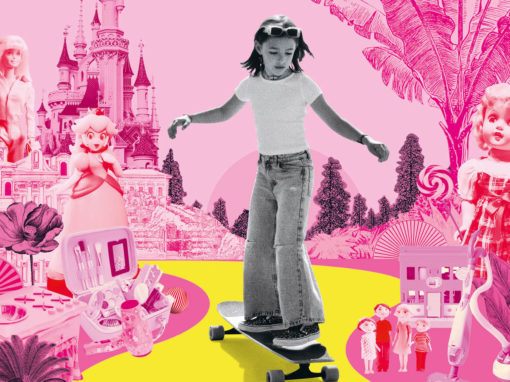 Pinkification : Marre du rose, collage La Déferlante 8