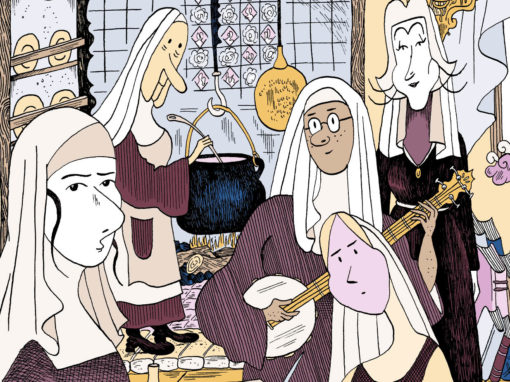Bande dessinée Ni nonnes ni épouses, laisse vivre les Béguines, Anne Simon La Déferlante 8