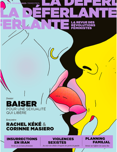 Couverture La Déferlante #9 - Baiser pour une sexualité qui libère