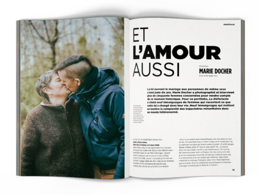 mock-up La Déferlante 9 - Portfolio Marie Docher Et l'amour aussi