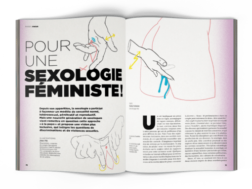 Mock-up focus : Pour une sexologie féministe - La Déferlante 9
