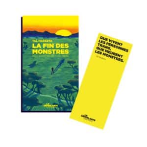La fin des monstres de Tal Madesta + marque-page