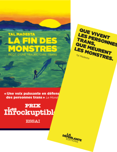 La fin des Monstres - Tal Madesta - Prix Inrocks 2023