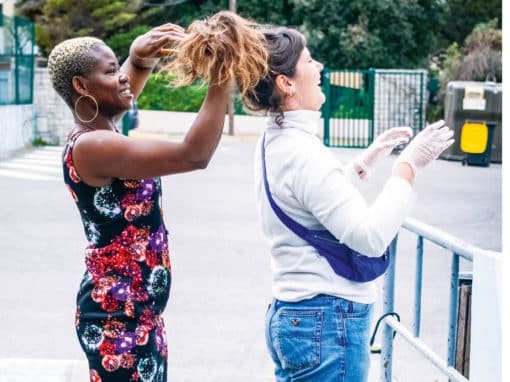 À l'Auberge marseillaise, des femmes victimes de violences, des travailleuses du sexe et des mères célibataires vivent ensemble.