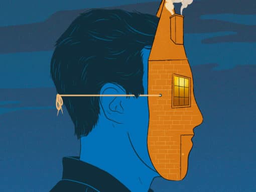 Illustration de PALM pour La Déferlante 11 - Histoire d'un slogan : « L’agresseur ne sonne pas, il a la clé »