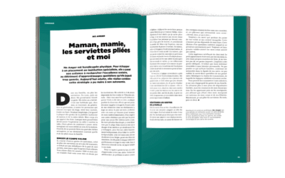 Maman, mamie, les serviettes pliées et&nbsp;moi