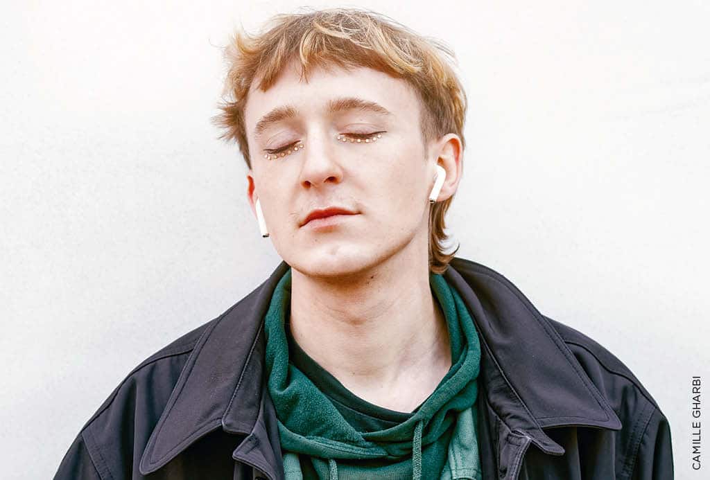 Elouan, 21 ans, étudiant en métiers des arts et de la culture photographié par Camille Gharbi pour le Portfolio « devenir des hommes » - La Déferlante 12