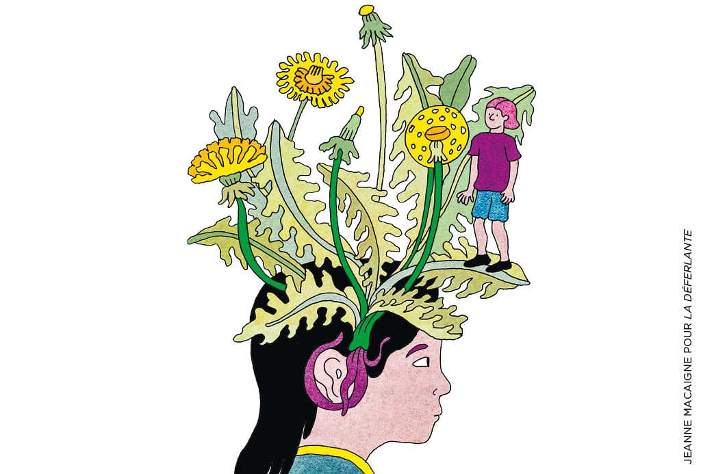 Illustration de Jeanne Macaigne pour le récit « Les enfants du silence » signé Juliette Rousseau - La Déferlante 12