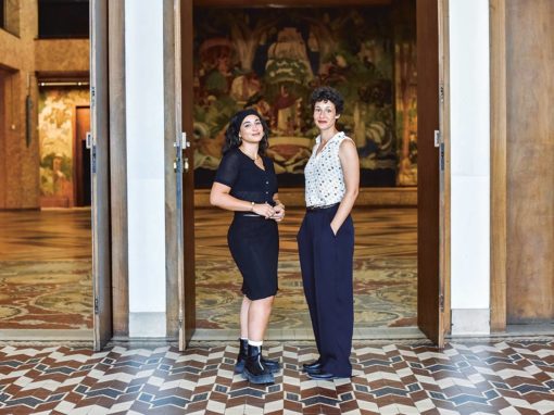 Alice Zeniter & Camélia Jordana au Musée national de l'Histoire de l'immigration en septembre 2023 par Lynn S.K. pour La Déferlante 12 - Rêver