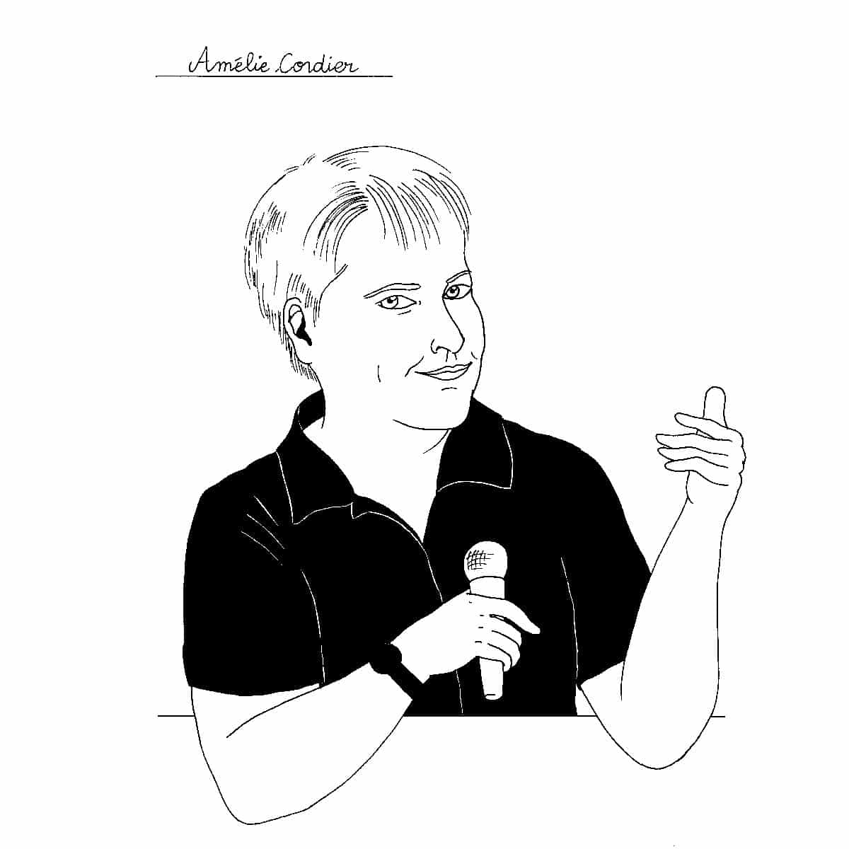 Amélie Cordier par Lucile Gautier pour La Déferlante