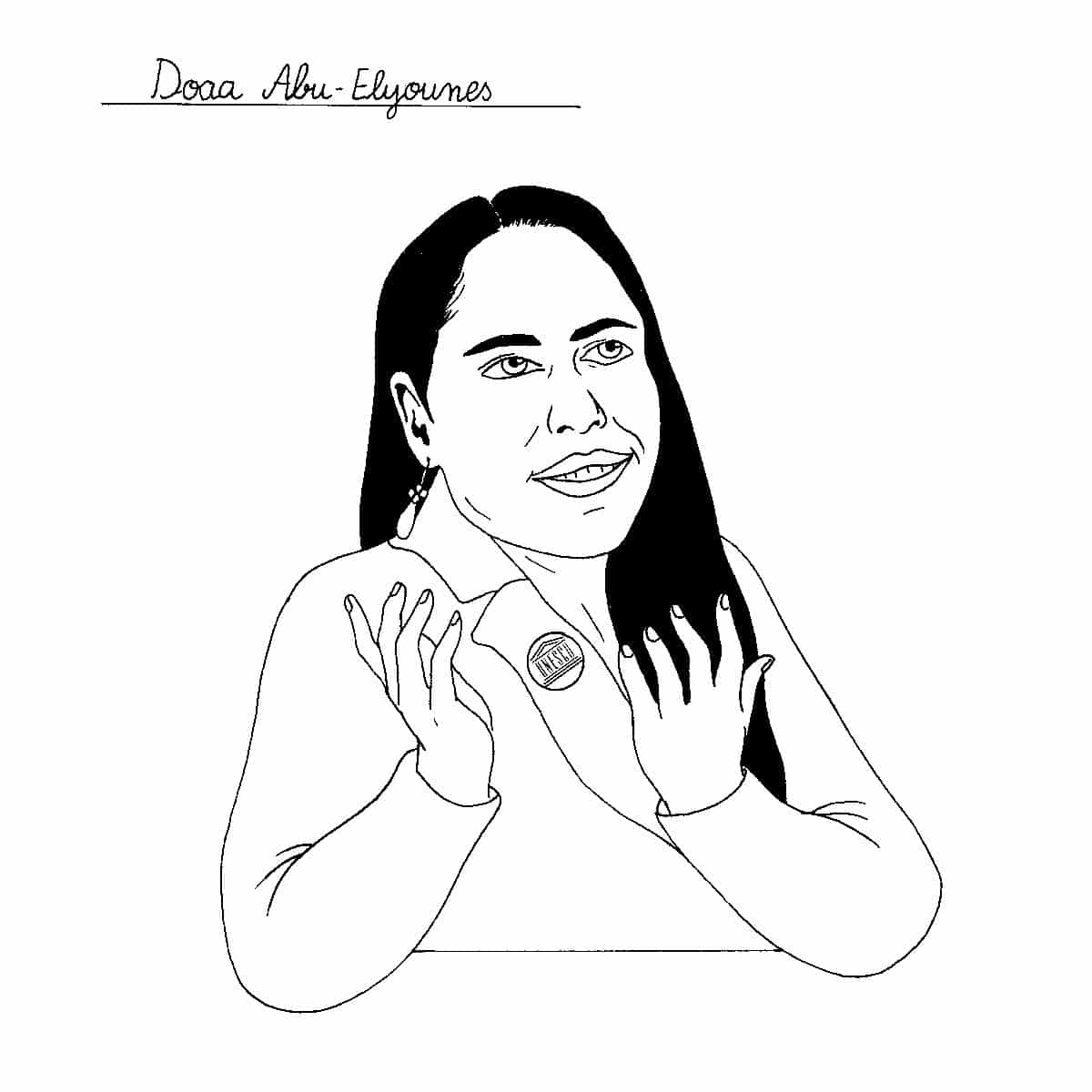 Doaa Abu-Elyounes par Lucile Gautier pour La Déferlante