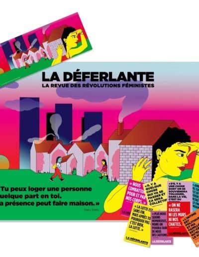 Pack goodies Habiter : affiche + marque-page + stickers