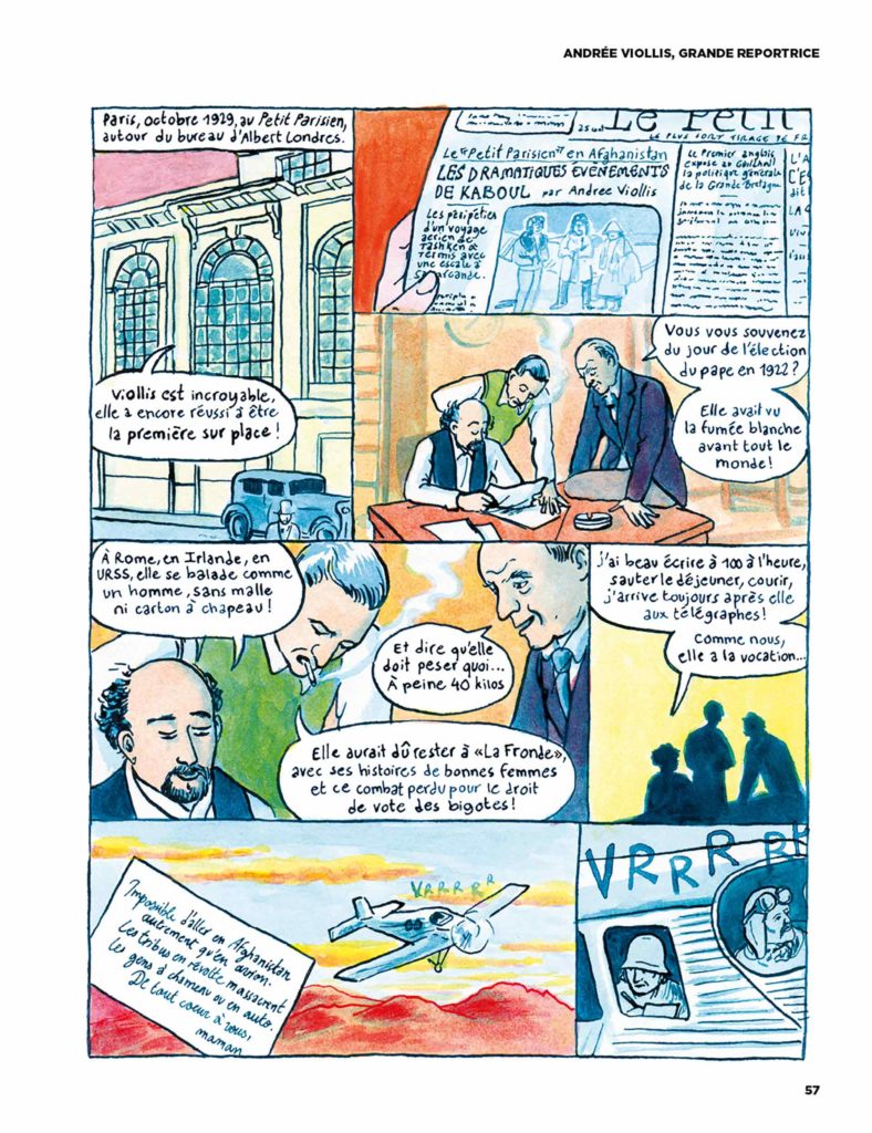 Andrée Viollis - planche 4 - Iris Pouy - Ariane Lavrilleux