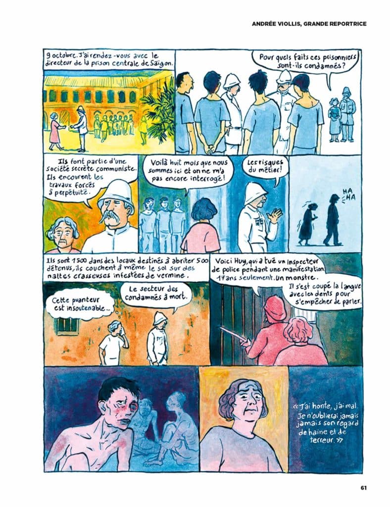 Andrée Viollis - planche 8 - Iris Pouy - Ariane Lavrilleux