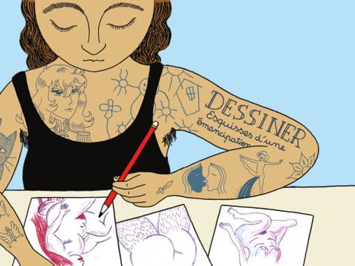 ILLUSTRATION Delphine Panique pour La Déferlante Autrice de bandes dessinées, elle a signé plusieurs albums, dont Le Vol nocturne (Cornélius, 2018), Un beau voyage (Misma, 2021) et Creuser voguer (2023), tous trois inclus dans la sélection officielle du festival d’Angoulême.