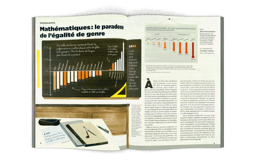 Mathématiques : le paradoxe de l’égalité de genre