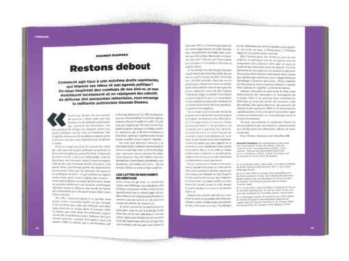 Double-page dans La Déferlante #15