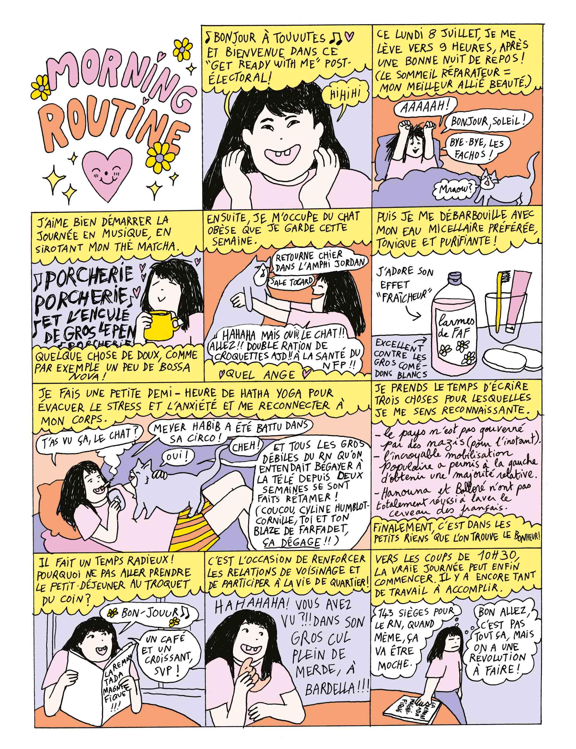 Strip Salomé Lahoche - Morning Routine