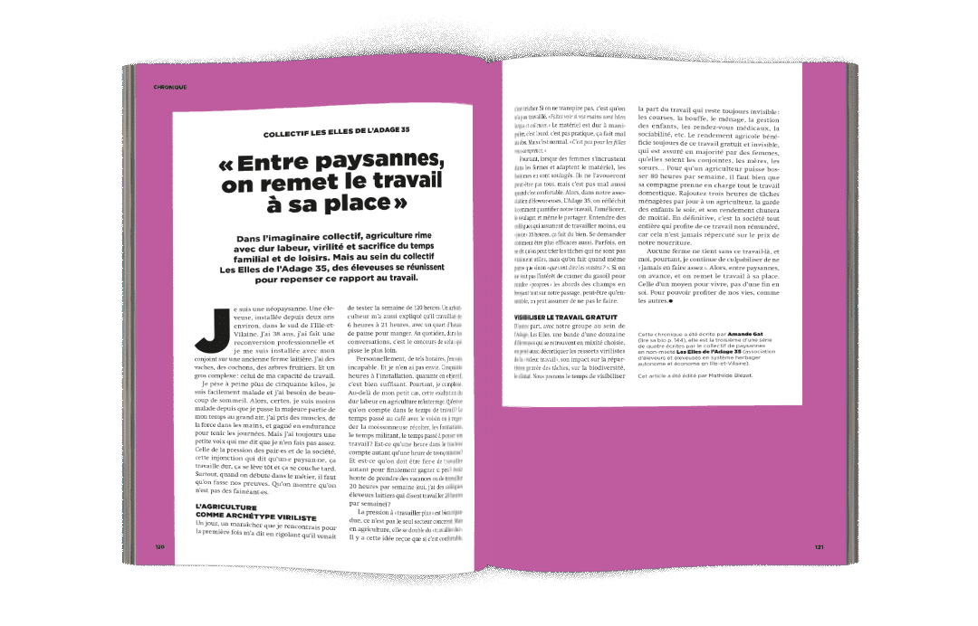 Double-page dans La Déferlante #16