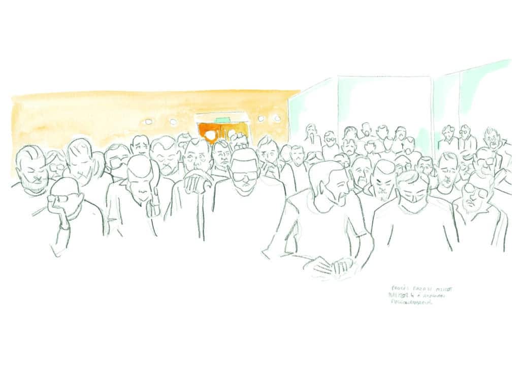 CROQUIS D’AUDIENCE Marion Dubreuil