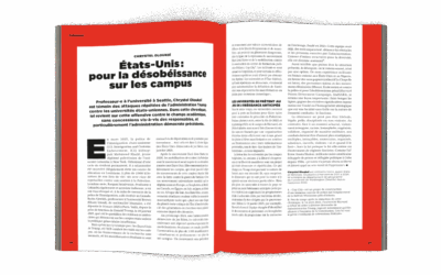 États-Unis&nbsp;: pour la désobéissance sur les campus