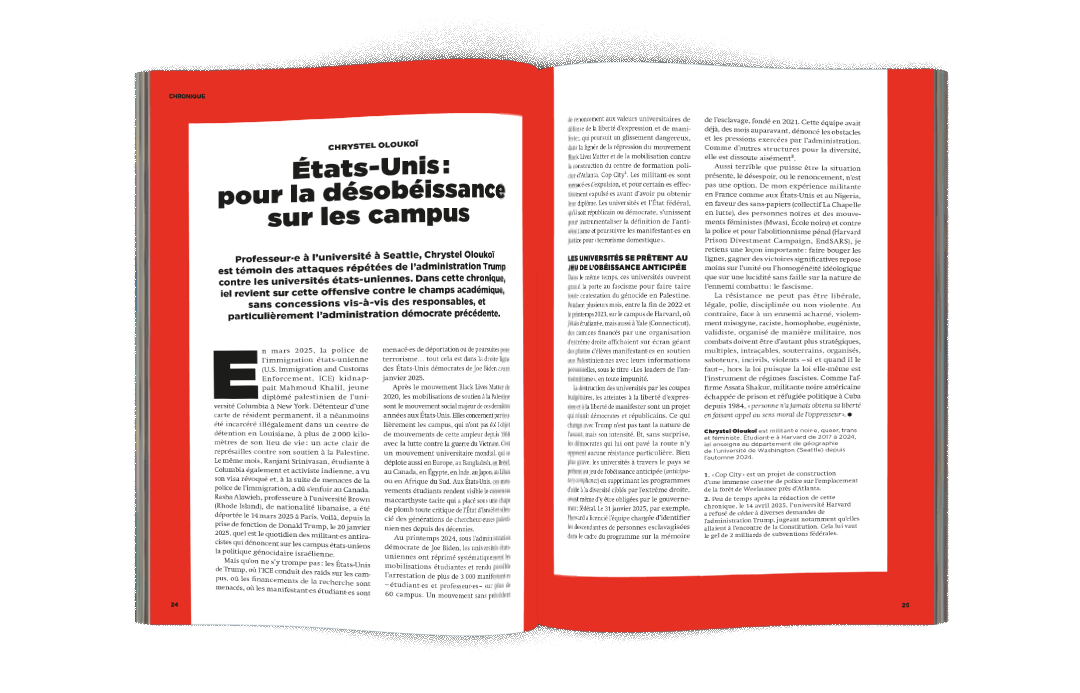 Aperçu de l'article tel que publié dans la revue.