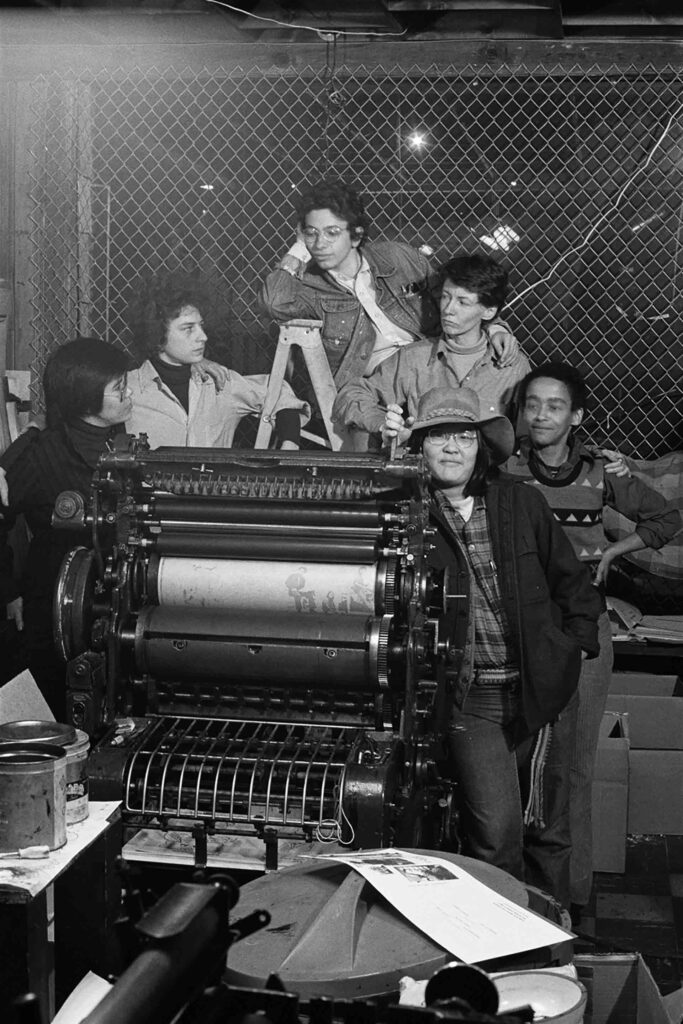 Women Press Collectiv, Oakland, Californie, 1974.