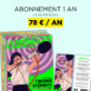 Abonnement d'un an