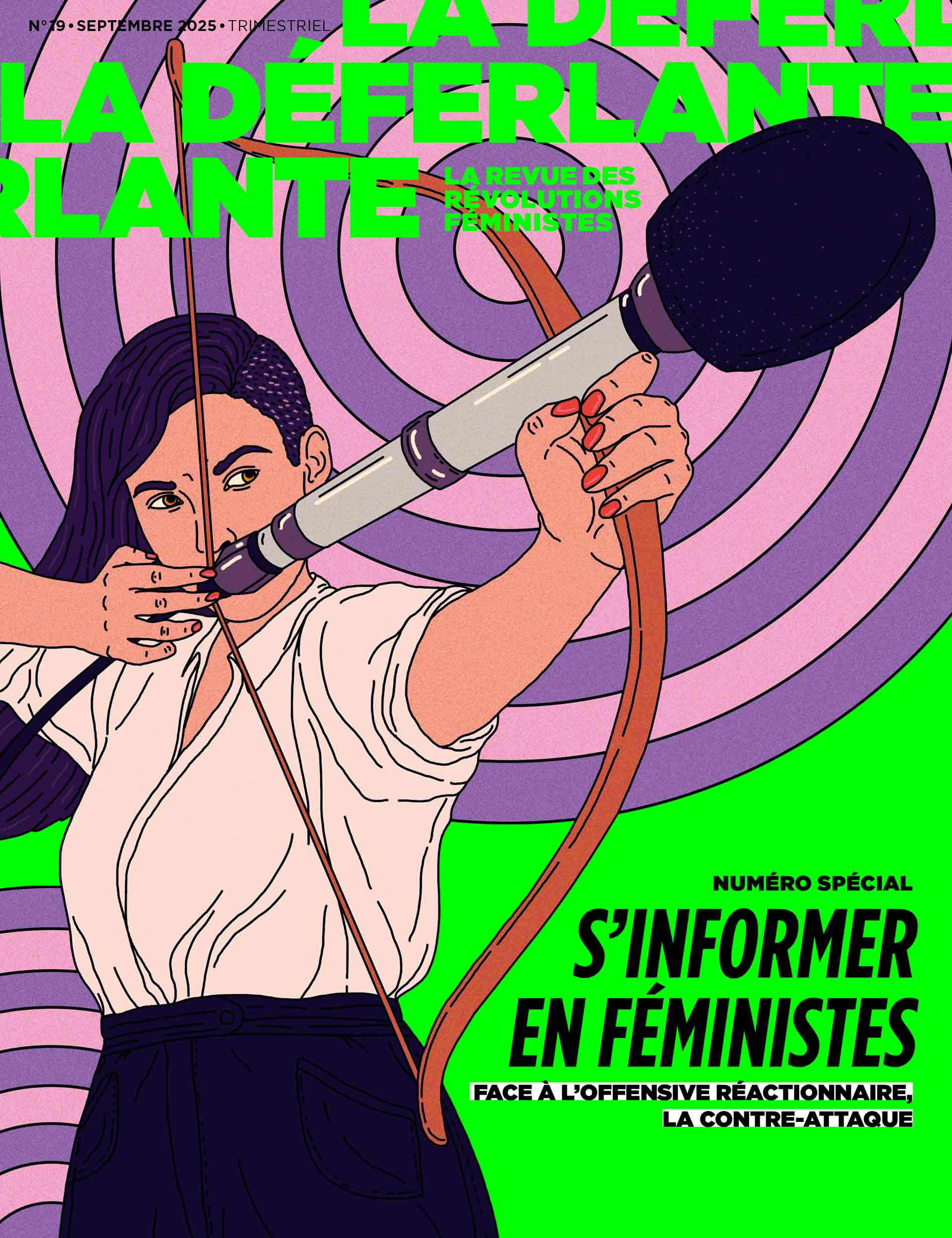 Couverture du numéro 19 de La Déferlante - S'informer Couverture du numéro 19 de La Déferlante - S'informer