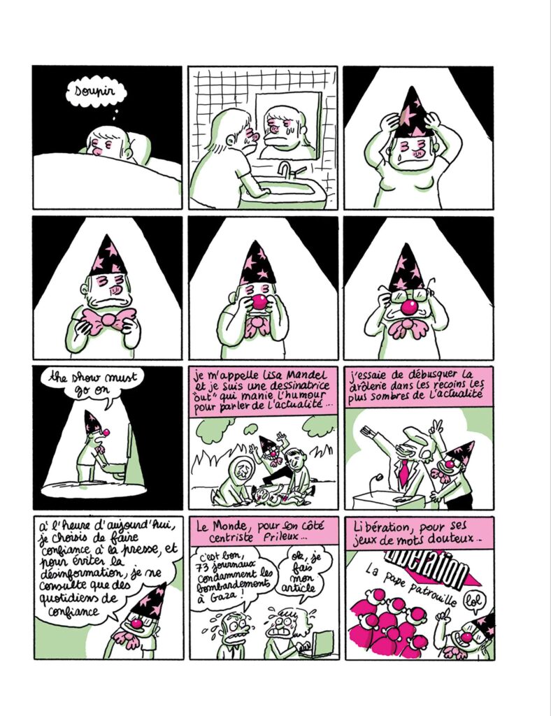 Lisa Mandel - L'humour est la politique du désespoir - Planche 3