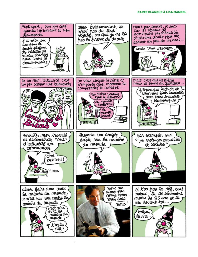 Lisa Mandel - L'humour est la politique du désespoir - Planche 4