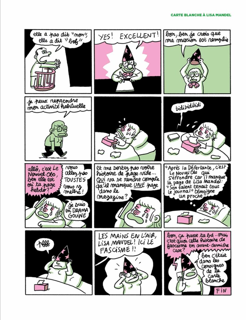 Lisa Mandel - L'humour est la politique du désespoir - Planche 6