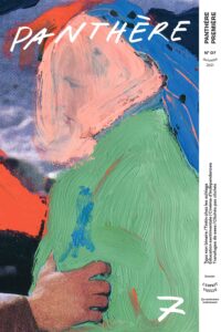 Couverture du septième numéro de la revue féministe de critique sociale Panthère première, illustrée par Pauline Barzilaï à partir de romans-photos du magazine Nous deux. Crédit&nbsp;: PAULINE BARZILAÏ / PANTHÈRE PREMIÈRE