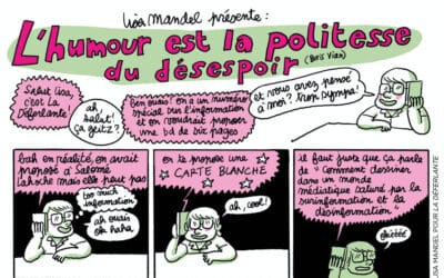 « L’humour est la politesse du désespoir », une BD de Lisa Mandel