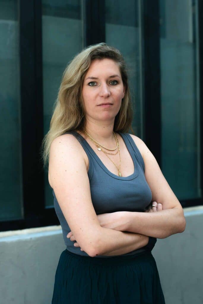 Lorraine de Foucher, journaliste au Monde, 
à Paris, le 19&nbsp;juin 2025.